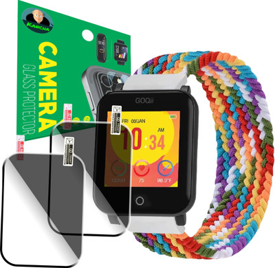 KANCHA Screen Guard for GOQII SMART VITAL JUNIOR WATCH(Pack of 2)