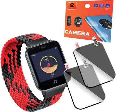 Olonga Screen Guard for GOQII SMART VITAL Jnr. WATCH(Pack of 2)