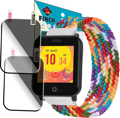 FINCH Screen Guard for GOQII SMART VITAL JUNIOR(Pack of 2)