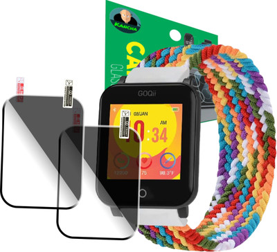 KANCHA Screen Guard for GOQII SMART VITAL JUNIOR WATCH(Pack of 2)