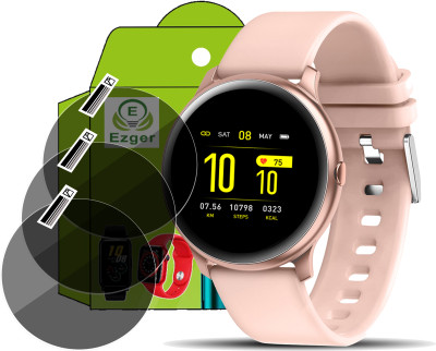EZGER Screen Guard for GIONEE STYLFIT GSW7 SMART WATCH SCREEN GUARD(Pack of 3)
