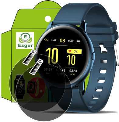 EZGER Screen Guard for GIONEE STYLFIT GSW7 SMART WATCH SCREEN GUARD(Pack of 2)