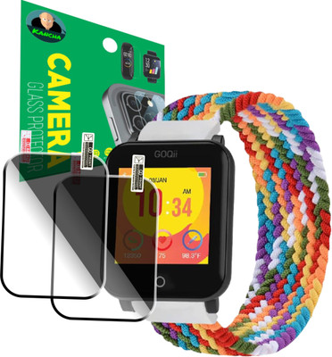 KANCHA Screen Guard for GOQII SMART VITAL JUNIOR WATCH(Pack of 2)