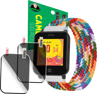 KANCHA Screen Guard for GOQII SMART VITAL JUNIOR WATCH(Pack of 2)