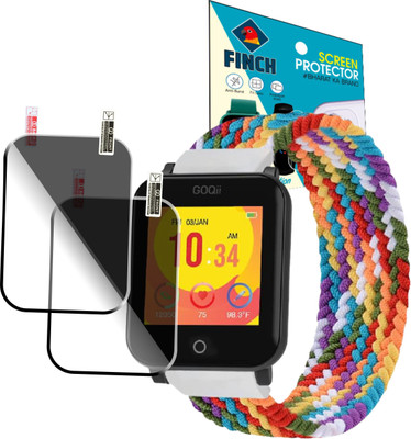 FINCH Screen Guard for GOQII SMART VITAL JUNIOR(Pack of 2)