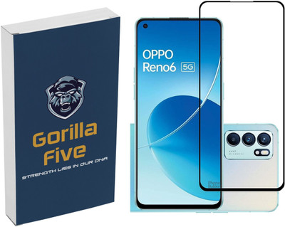 GORILLA FIVE Edge To Edge Tempered Glass for Oppo Reno 6 5G, Realme GT 5G, Realme GT Master, One Plus Nord 2 5G, One Plus Nord CE 5G;(Pack of 1)