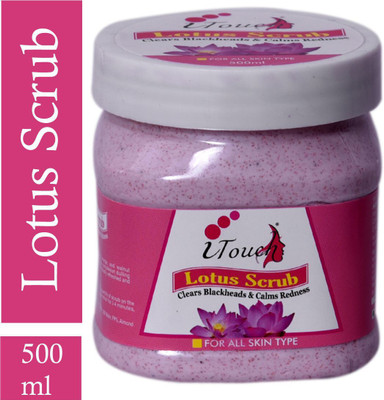 I TOUCH HERBAL LOTUS SCRUB 500 ML - Lotus  Scrub(500 ml)
