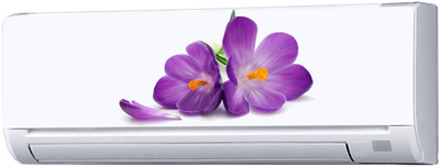 Azan Creation 38.1 cm Flower Split Ac Stickers Air Conditioner Sticker Self Adhesive Sticker(Pack of 1)