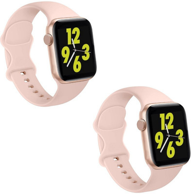 TechKing New Model T500 Watch Pack 2 Smartwatch(Rose Gold Strap, Free Size)