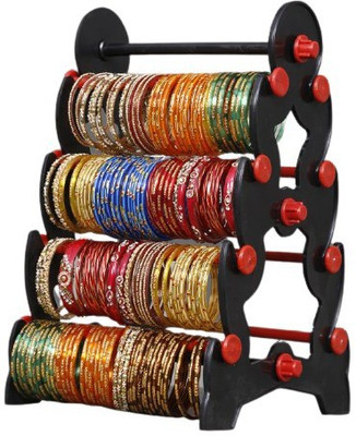 TPS TOWER 8 ROD RED Storage Box(Red, Black)