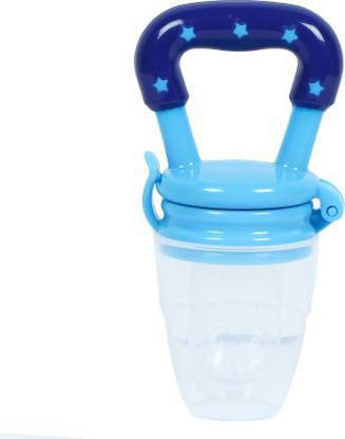orfin orifin Fruit Teether and Nipple Food Nibbler for Baby (Teether and Feeder Teether(Blue)