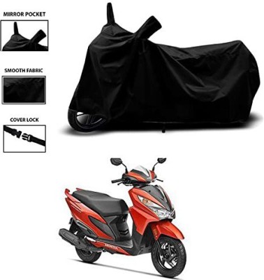 KEDIT Two Wheeler Cover for Honda(Grazia, Black)