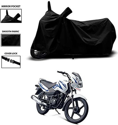 KEDIT Two Wheeler Cover for TVS(Phoenix 125, Black)