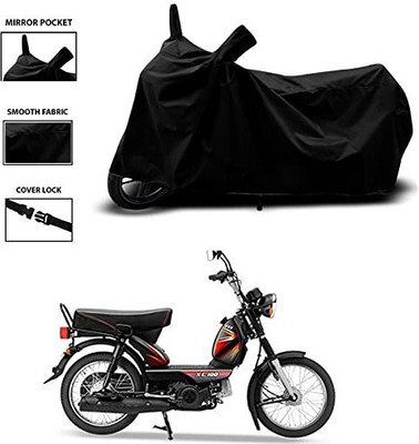KEDIT Two Wheeler Cover for TVS(XL 1200, Black)