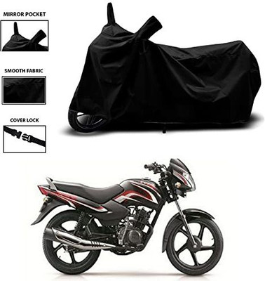 KEDIT Two Wheeler Cover for TVS(Sport ES, Black)