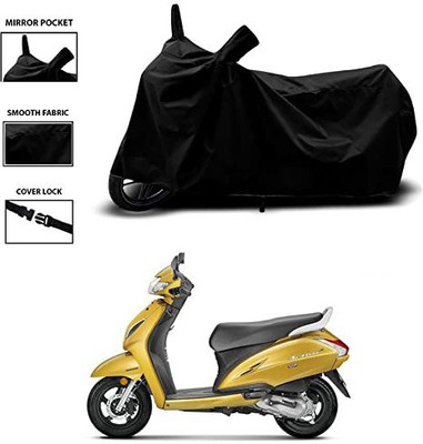 KEDIT Waterproof Two Wheeler Cover for Universal For Bike(Black)