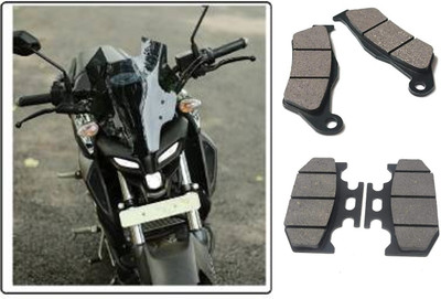 SELVIKE COMBO FRONT & REAR DISC PAD MT15 Vehicle Disc Pad(Pack of 2)