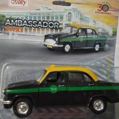 centy Ambassador Taxi with front 2 doors open Pull back action (Multicolor, Pack of 2)(Multicolor, Pack of: 2)