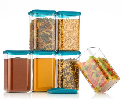 Flipkart SmartBuy Plastic Grocery Container  - 1100 ml(Pack of 6, Clear)