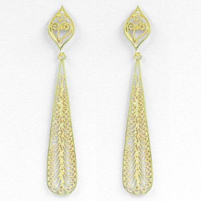 ALBELI JEWELS DANGLE EARRINGS Alloy Drops & Danglers