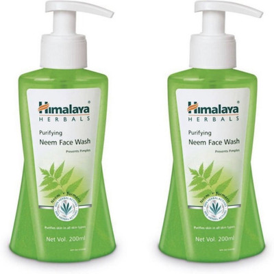 HIMALAYA FURIFYING NEEM FACE WASH 200ML PACK OF 2 Face Wash(200 ml)