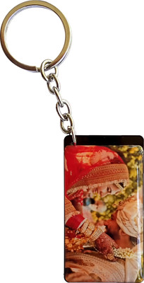 ZIMAXO Photo Gel Double Sided Key Chain