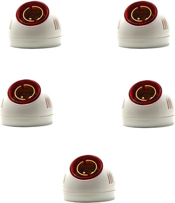 JELECTRICALS Fancy Ring Angle Bulb Holder Plastic Light Socket(Pack of 5)