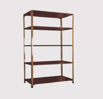 Spacious Heavy-duty power Coating Rack size15X36X49 5 shv...Darkchocolate color Luggage Rack