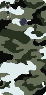 LAMHA Realme 3i Mobile Skin(Ultra Super Camouflage Winter Skin With High Matte Finish.)