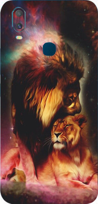 Mclaxa King Of Nature skin for vivo y11 mobile back skin, King Of Nature, Vivo Y11 Mobile Skin(King Of Nature Skin With Super Matte Finish)