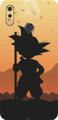 LAMHA Realme 3i Mobile Skin(Ultra Super Goku Sunset Skin With High Matte Finish.)