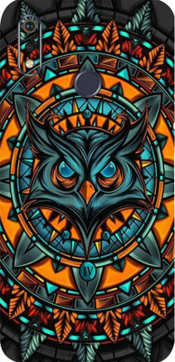 LAMHA Realme 3i Mobile Skin(Ultra Super Mighty Owl Skin With High Mattte Finish.)