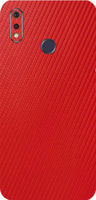 LAMHA Realme 3i Mobile Skin(Ultra Super Red Carbon Fiber Skin With High Matte Finish.)
