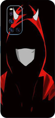 Mclaxa Skin For Vivo V19 mobile back skin, King of Devil Mobile Skin(King of Devil Skin With Super Matte Finish)