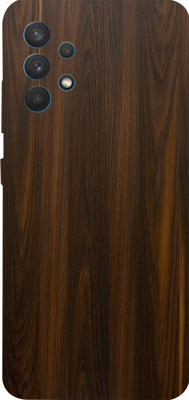 BUGGU SAMSUNG GALAXY M32 5G Mobile Skin(Ultra Super Mahogany Wood Skin With High Matte Finish.)