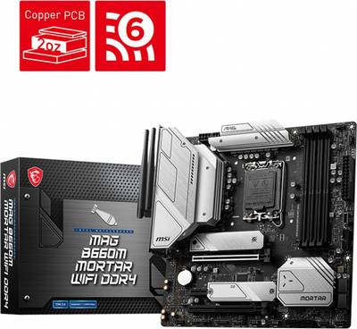 MSI MAG B660M MORTAR WIFI DDR4 Motherboard