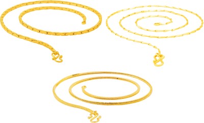 FashionCraft Gold-plated Plated Brass, Alloy Chain Set