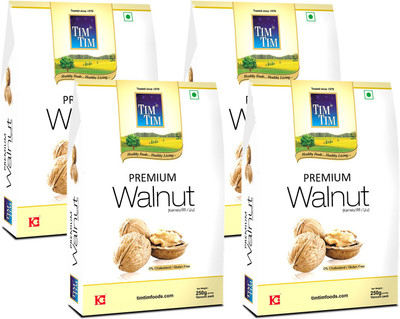 Tim Tim Premium California Walnuts Kernels without shell (250g x 4) Walnuts(4 x 0.25 kg)