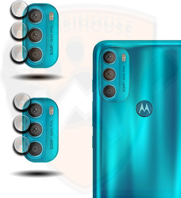 Mclues Back Camera Lens Glass Protector for Motorola G71(Pack of: 2)
