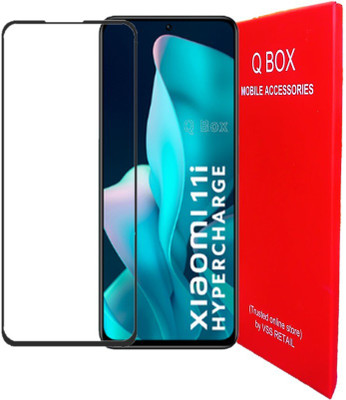 Q Box Edge To Edge Tempered Glass for Xiaomi 11i Hypercharge(Pack of 1)