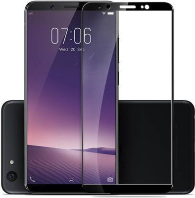 VISHZONE Edge To Edge Tempered Glass for VIVO V7 Plus(Pack of 1)