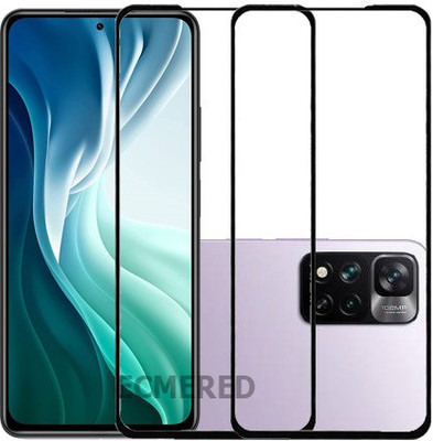 ECMERED Edge To Edge Tempered Glass for Xiaomi 11i(Pack of 2)