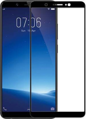 VISHZONE Edge To Edge Tempered Glass for VIVO V7 Plus(Pack of 1)