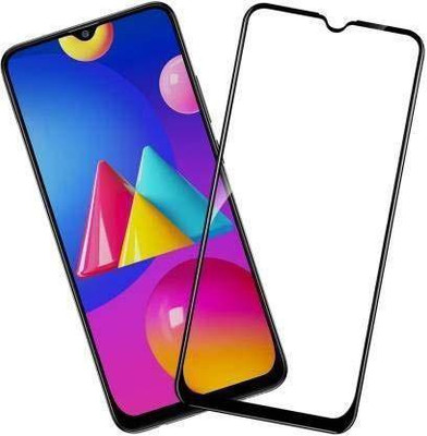 VISHZONE Edge To Edge Tempered Glass for Samsung Galaxy M02s, Samsung Galaxy A03s(Pack of 1)