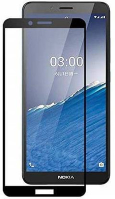 VISHZONE Edge To Edge Tempered Glass for Nokia C3(Pack of 1)