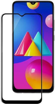 VISHZONE Edge To Edge Tempered Glass for Samsung Galaxy M02s, Samsung Galaxy A03s(Pack of 1)