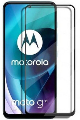 LIKEDESIGN Edge To Edge Tempered Glass for Motorola Moto G71, Moto G71, Motorola G71, Motorola G71 5G, Moto G71 5G(Pack of 1)