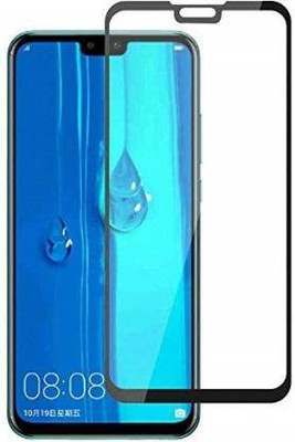 sadgatih Edge To Edge Tempered Glass for Huawei Y9 2019 With Installation Kit(Pack of 1)