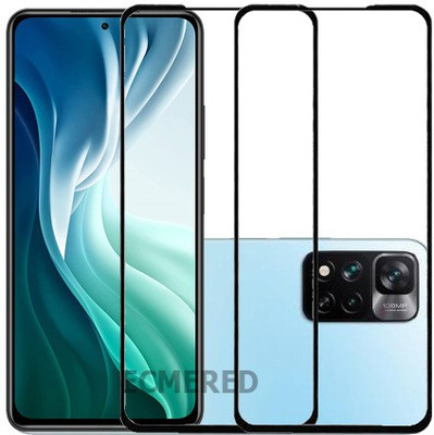 ECMERED Edge To Edge Tempered Glass for Xiaomi 11i(Pack of 2)