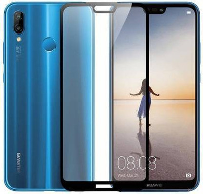 sadgatih Edge To Edge Tempered Glass for Huawei P20 Lite with installation Kit(Pack of 1)